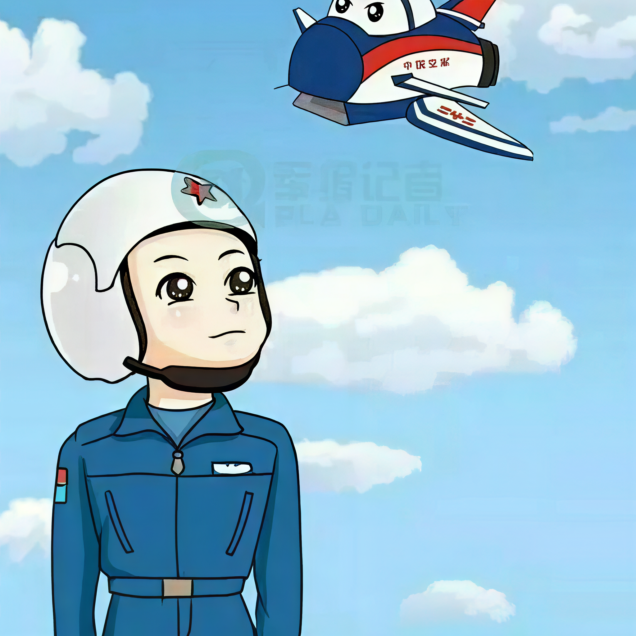 主播通航飞行员乌兰高娃