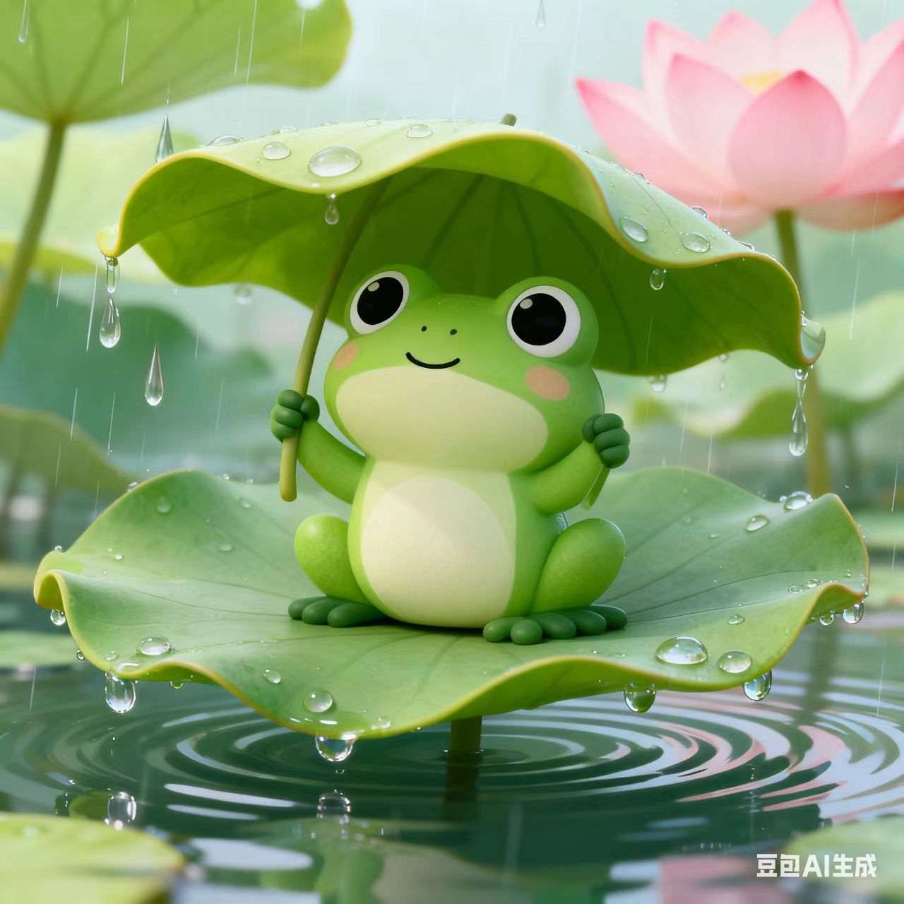 书中雨荷